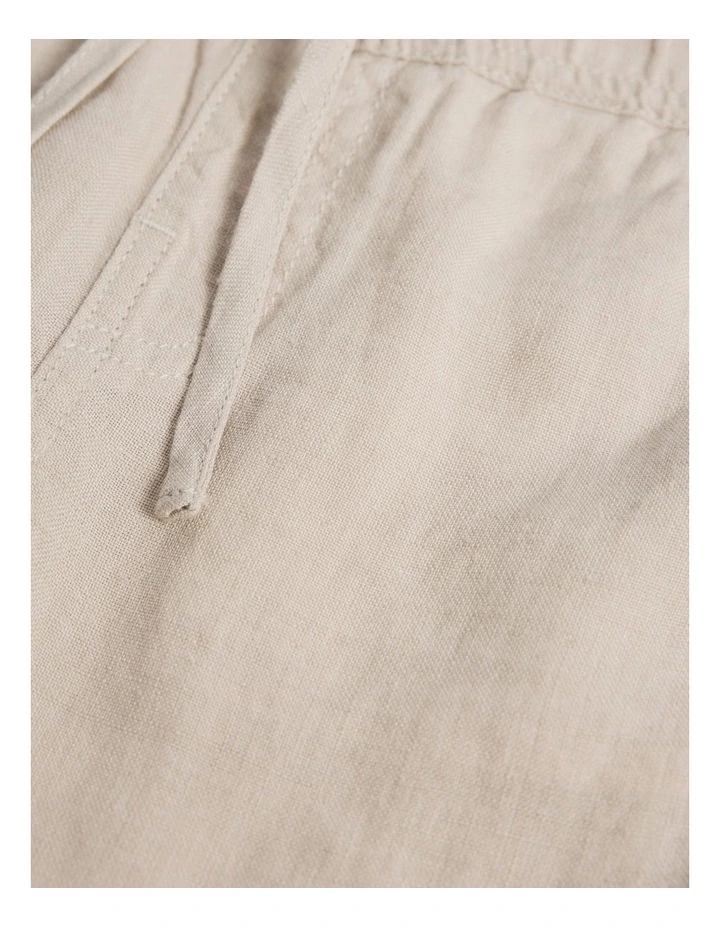 Linen Pant in Pebble image 6