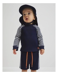 3-piece Swim Set in Navy