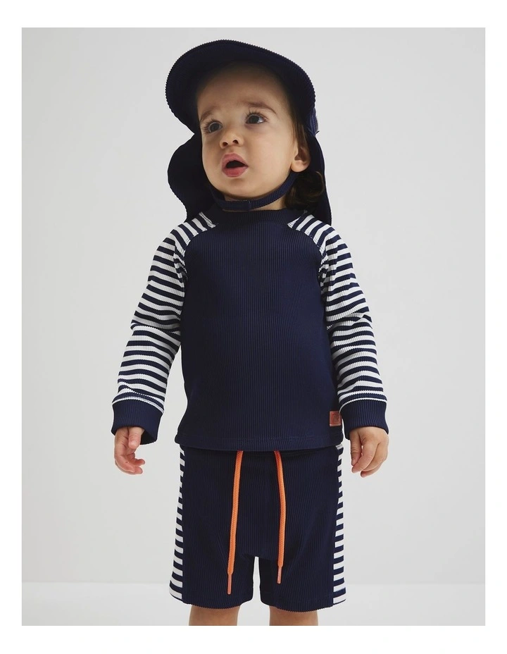 3-piece Swim Set in Navy image 1