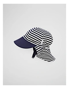 Reversible Swim Hat in Navy