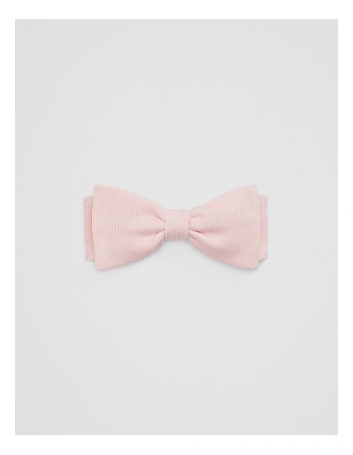 Rib Headband in Mineral Pink image 1