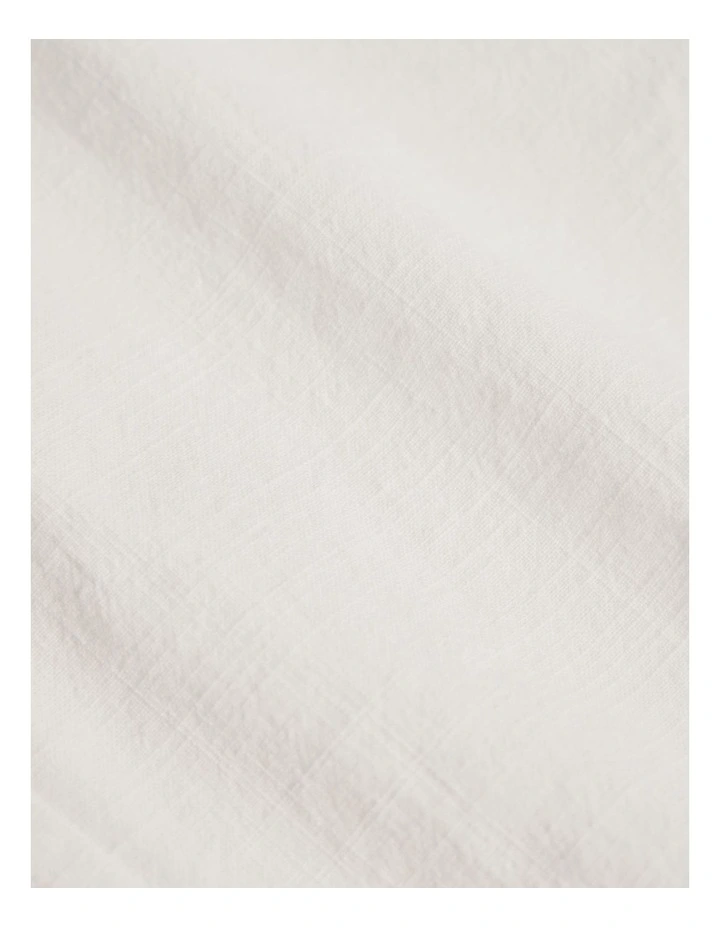 Woven Cuff Pant in Marshmallow image 6