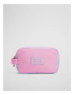 Ripstop Wash Bag in Peony
