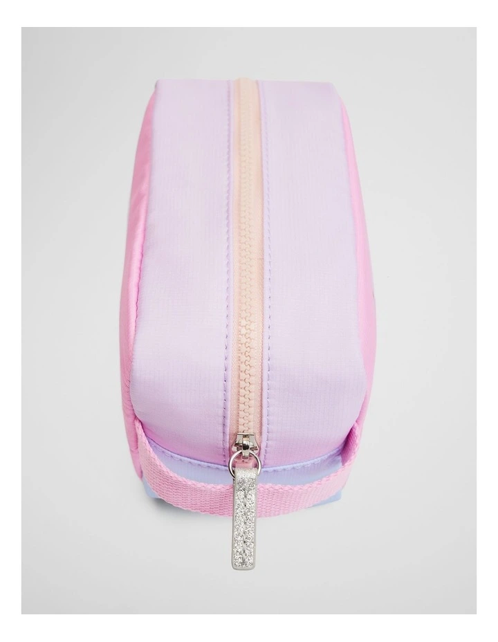 Ripstop Wash Bag in Peony image 2