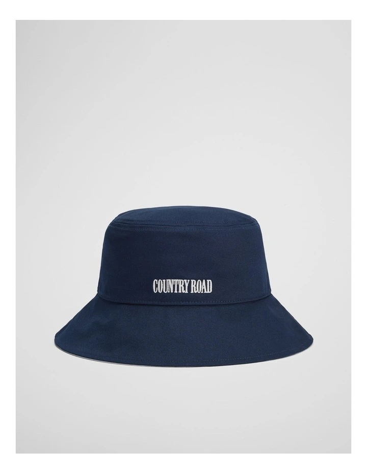 Child Heritage Bucket Hat in Navy image 1