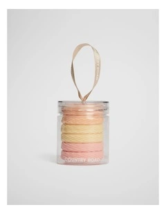 Hair Tie Pot in Lemon Sorbet