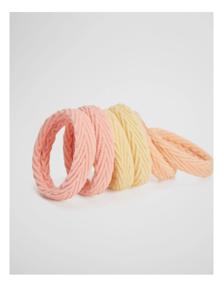 Hair Tie Pot in Lemon Sorbet image 2