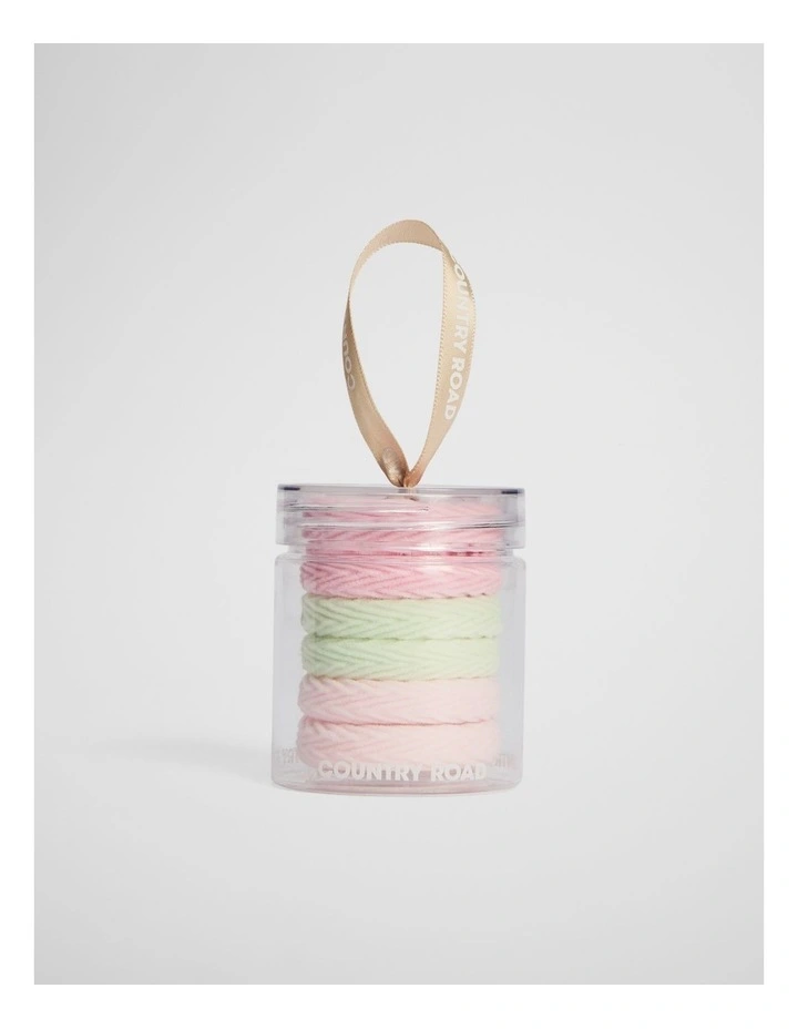 Hair Tie Pot in Lime Sorbet image 1