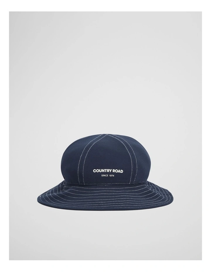 Baby Bucket Hat in Navy image 1
