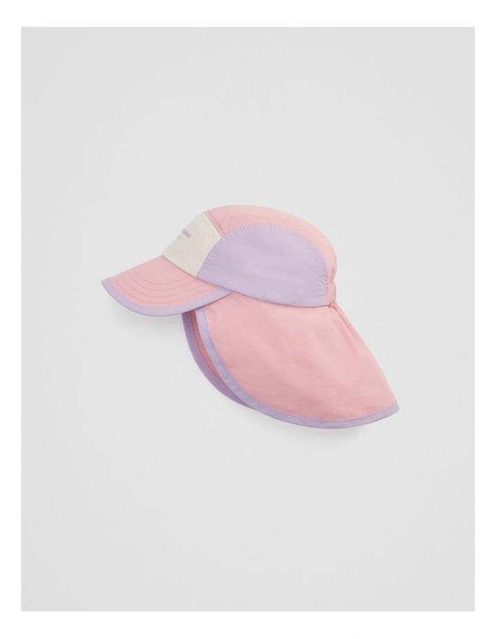 Baby Legionnaire Hat in Lavender Fog image 1