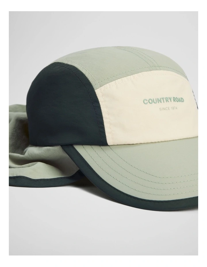 Baby Legionnaire Hat in Saltbush image 2