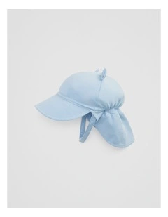 Baby Ear Sunhat in Soft Blue