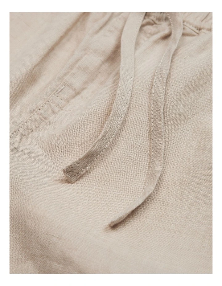 Linen Pant in Pebble image 6