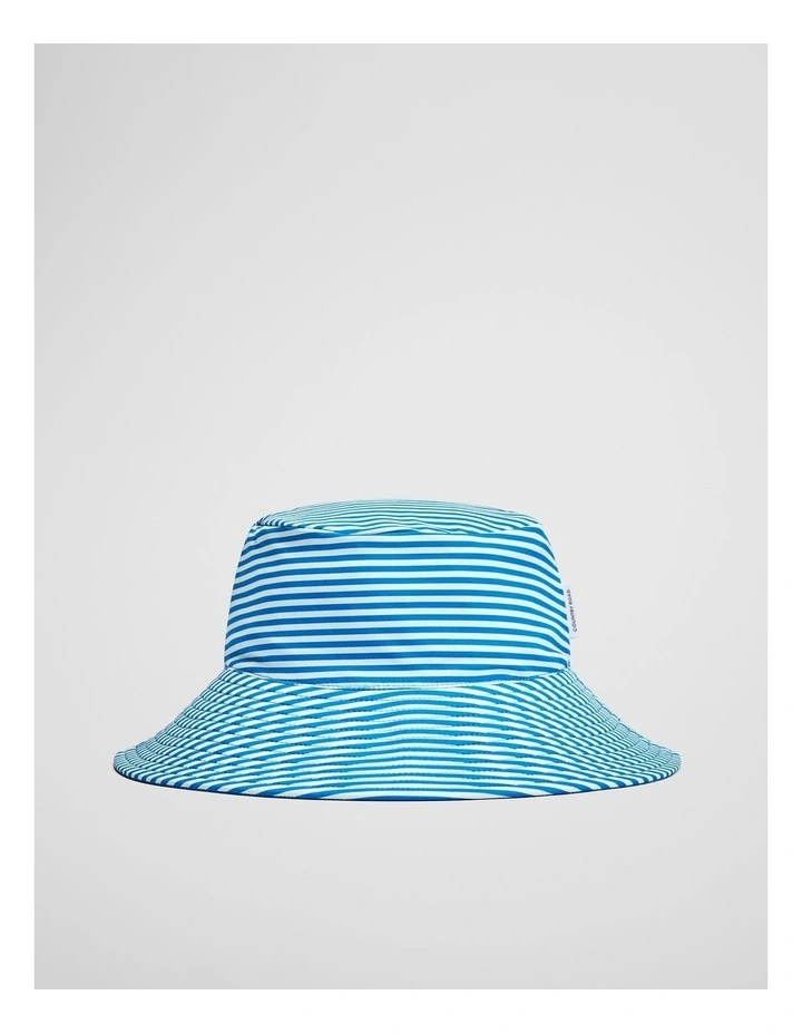 Reverse Swim Bucket Hat in Seaside Blue image 1