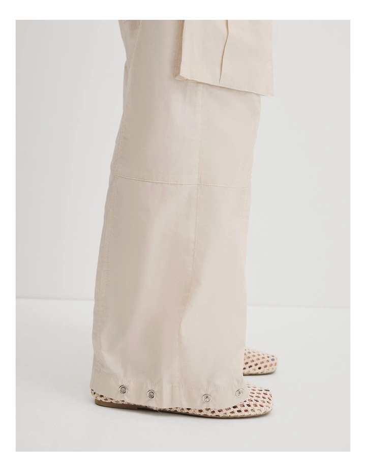 Teen Cargo Pant in Stone image 3