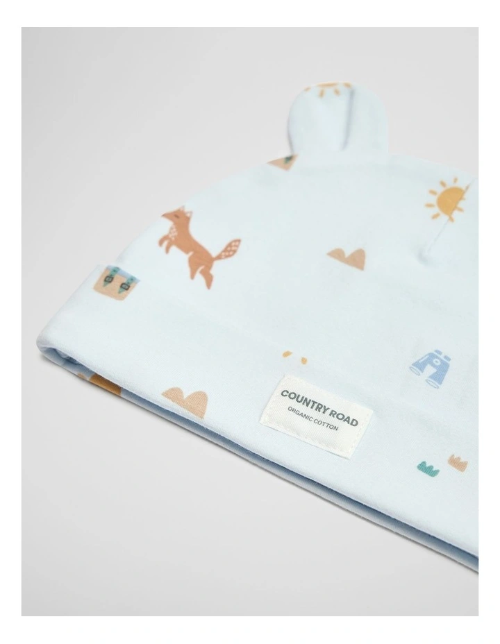 Jersey Beanie in Adventure Prnt image 2