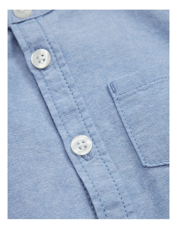 Long Sleeve Chambray Shirt in Chambray image 6