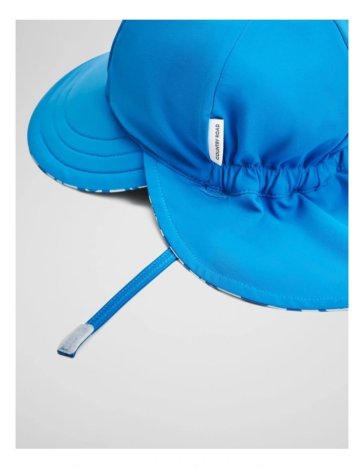 Reversible Swim Hat in Seaside Blue image 2