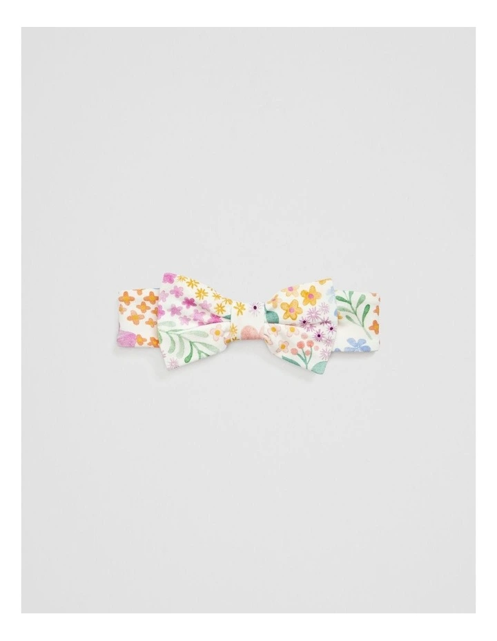 Jersey Headband in Grouped Floral image 1