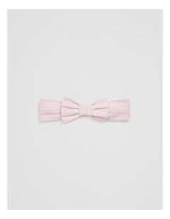Woven Headband in Cloud Pink