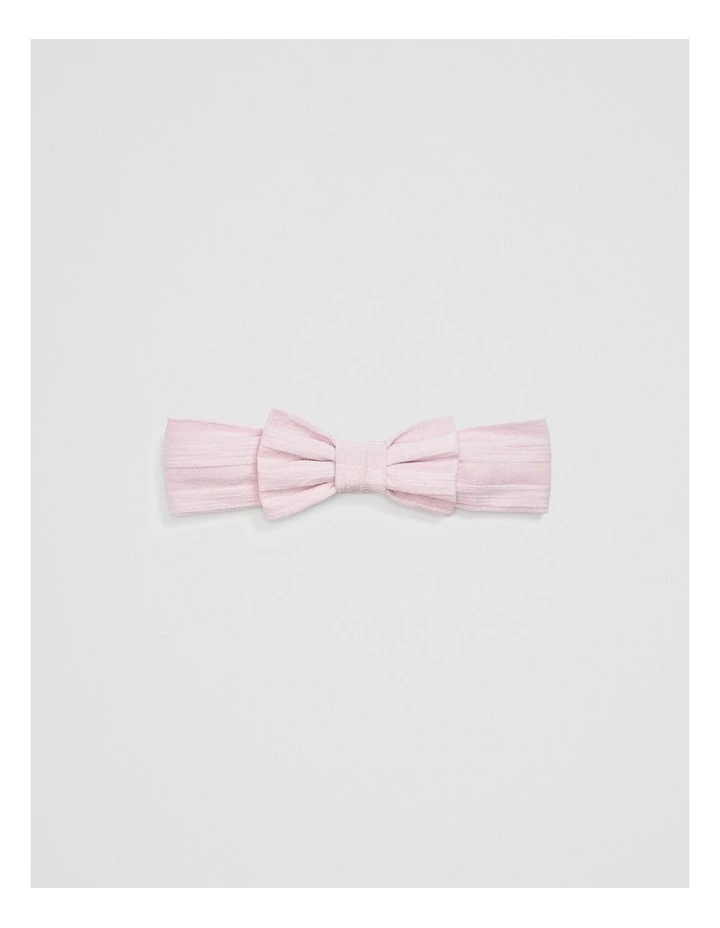 Woven Headband in Cloud Pink image 1