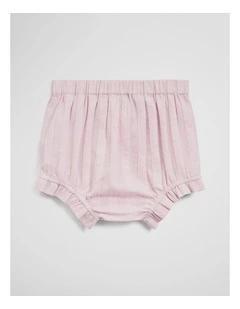 Ruffle Bloomer in Cloud Pink