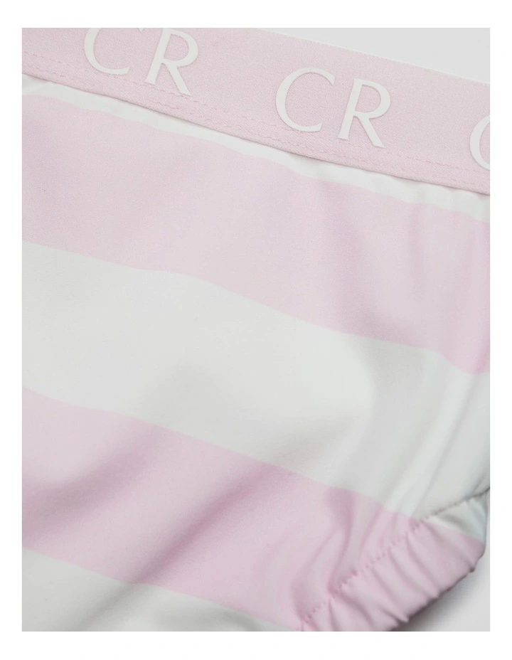 Stripe Swim Nappy in Sweet Pink image 6