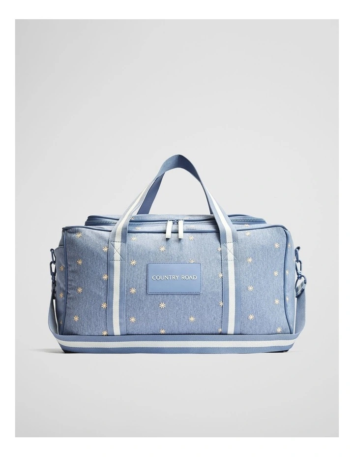 Flower Ditsy Weekender in Chambray image 1