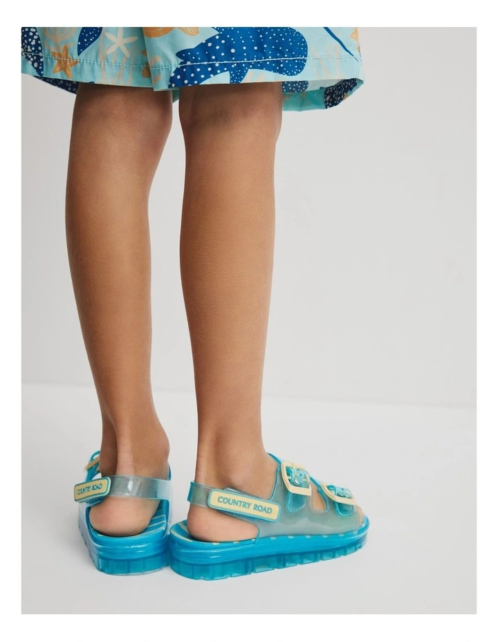 Kai Jelly Sandal in Seaside Blue image 2