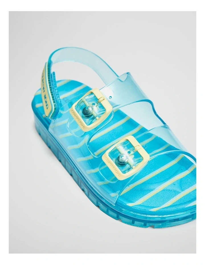 Kai Jelly Sandal in Seaside Blue image 4