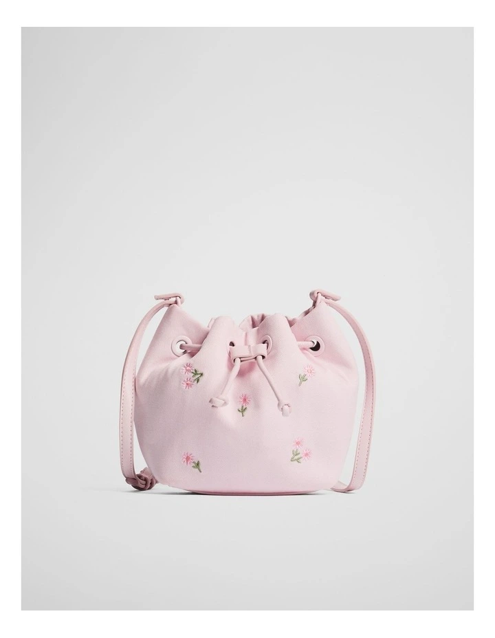 Daisy Bucket Bag in Ballet Pink image 1