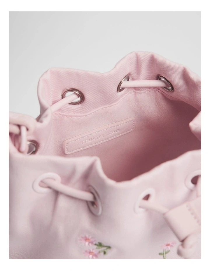 Daisy Bucket Bag in Ballet Pink image 3