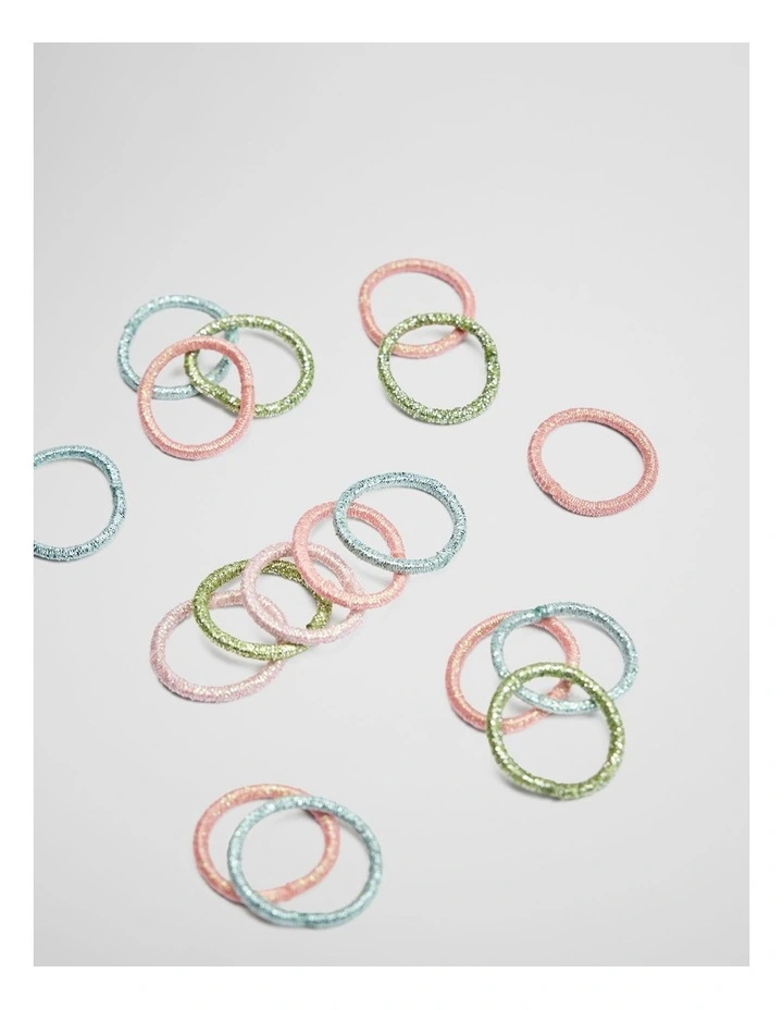 Mini Hair Tie Pot in Lime Green image 2