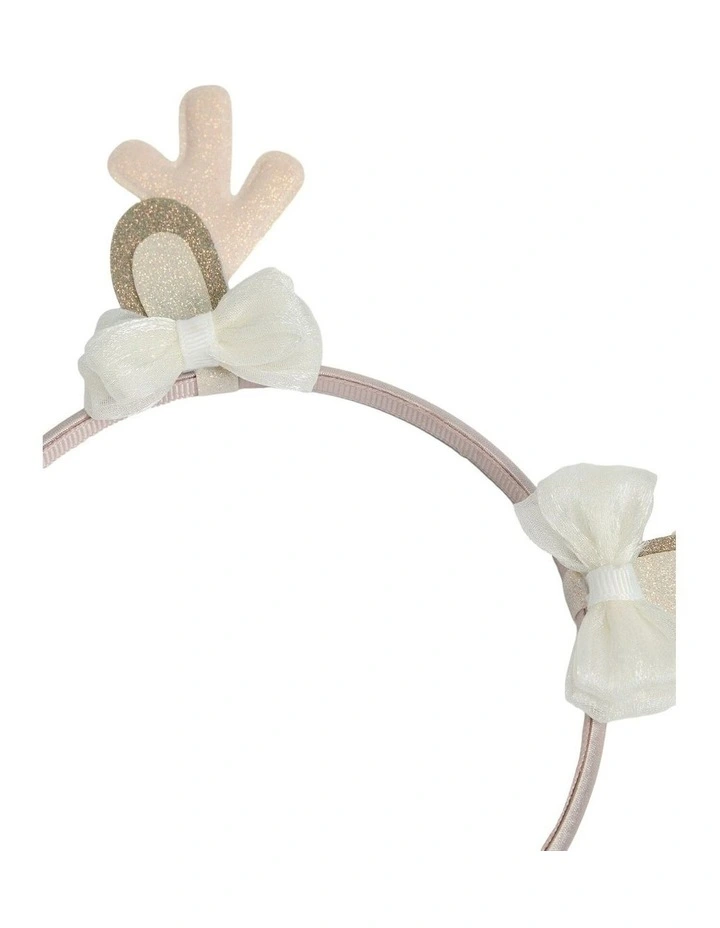 Antler Headband in Stone image 2