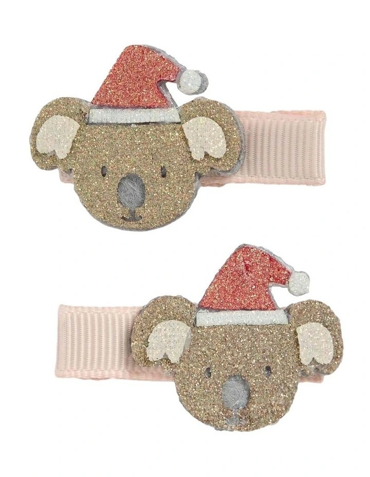 Shimmer Christmas Clip Pack in Blush image 1
