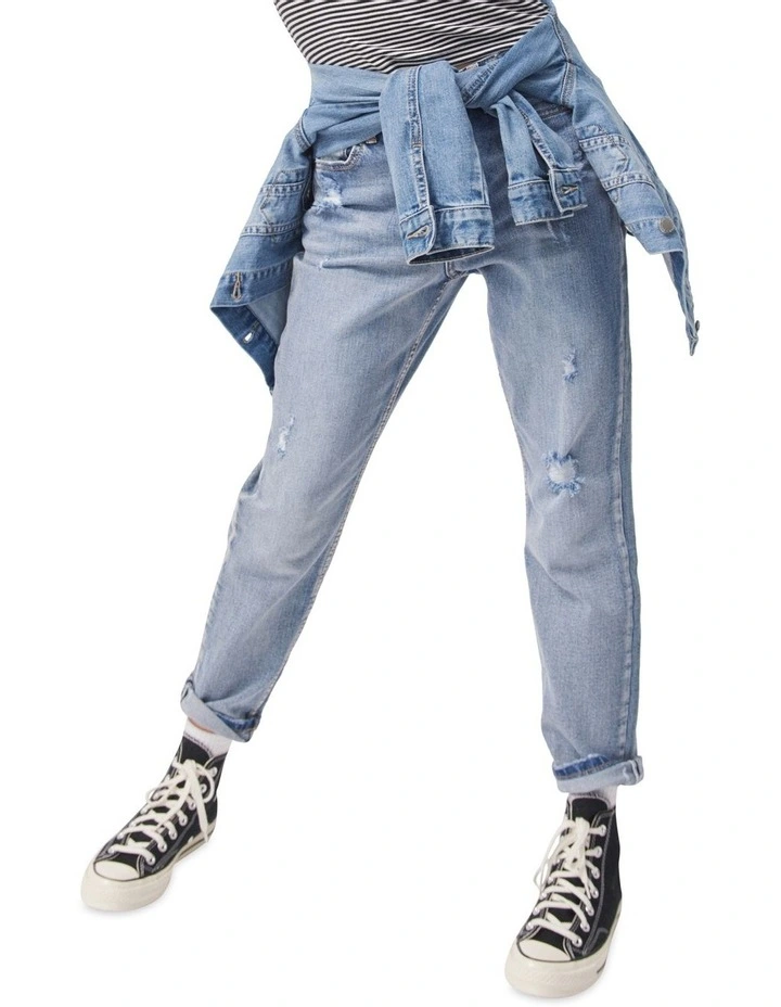 Geri Girlfriend Jean in Pale Indigo image 2