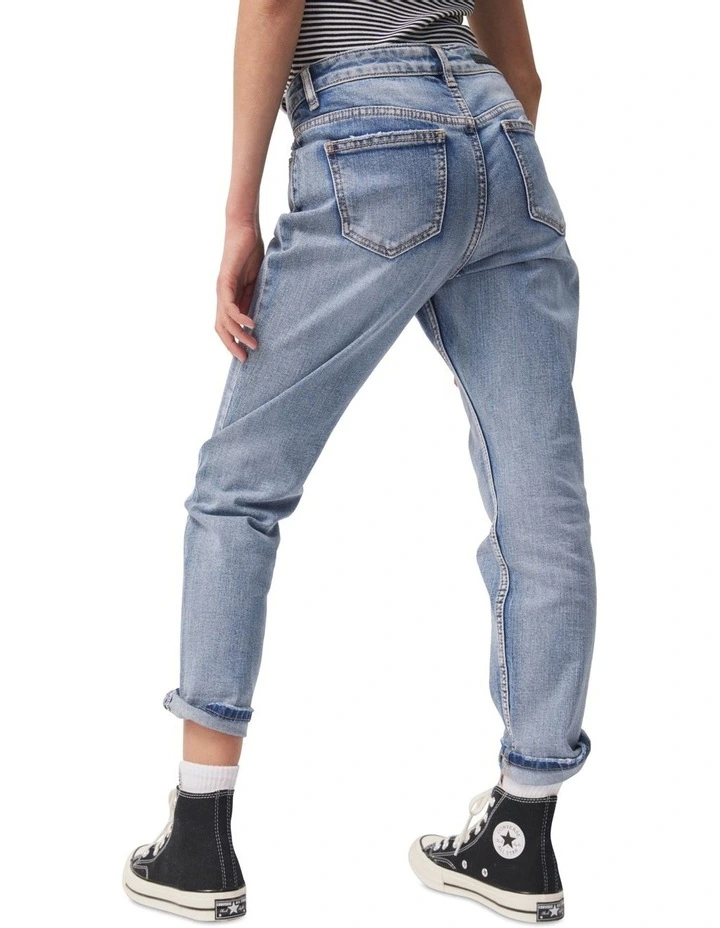 Geri Girlfriend Jean in Pale Indigo image 4