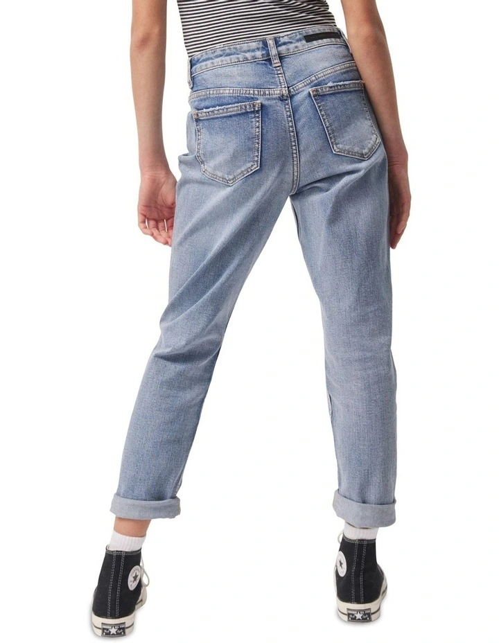Geri Girlfriend Jean in Pale Indigo image 5