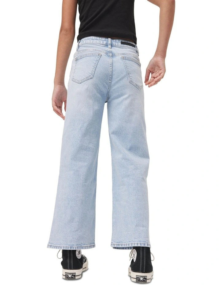 Hailey Wide Leg Jean in Byron Blue image 4