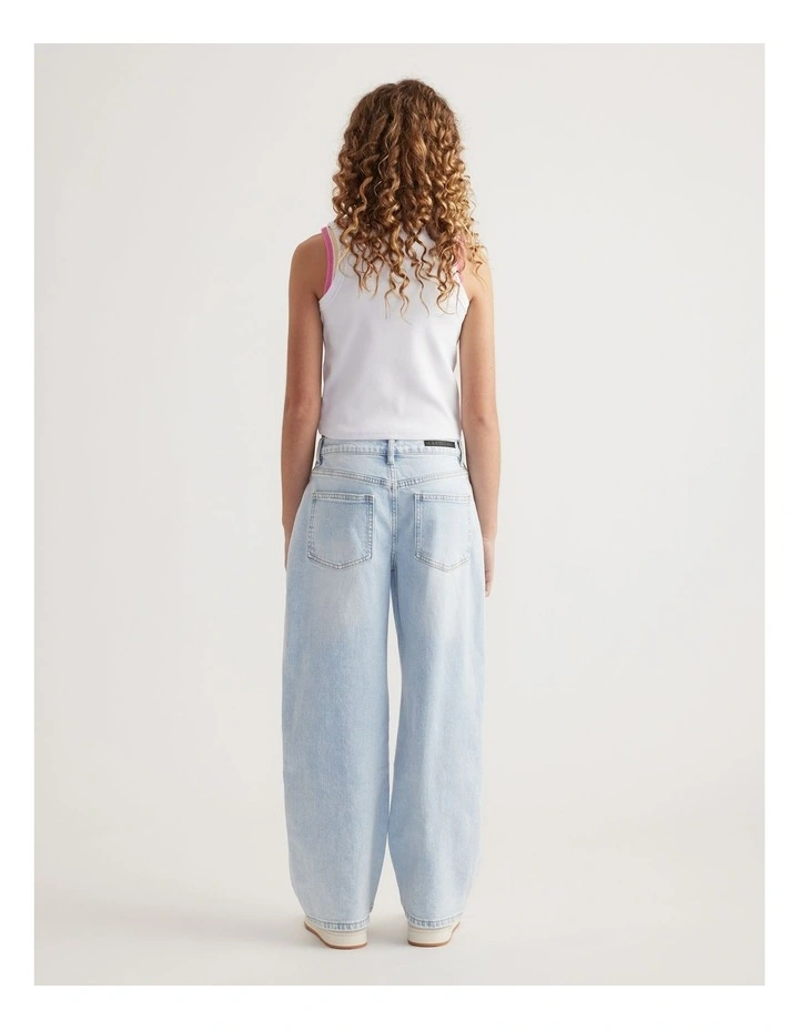 Gigi Baggy Fit Jean in Byron Blue image 2