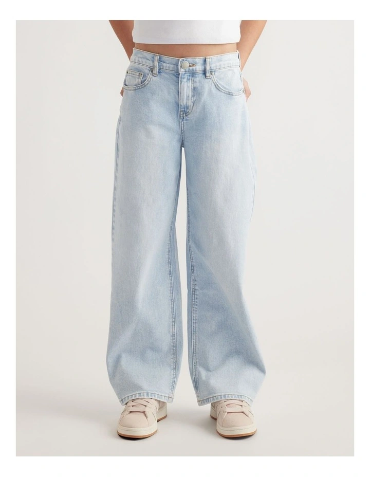 Gigi Baggy Fit Jean in Byron Blue image 3