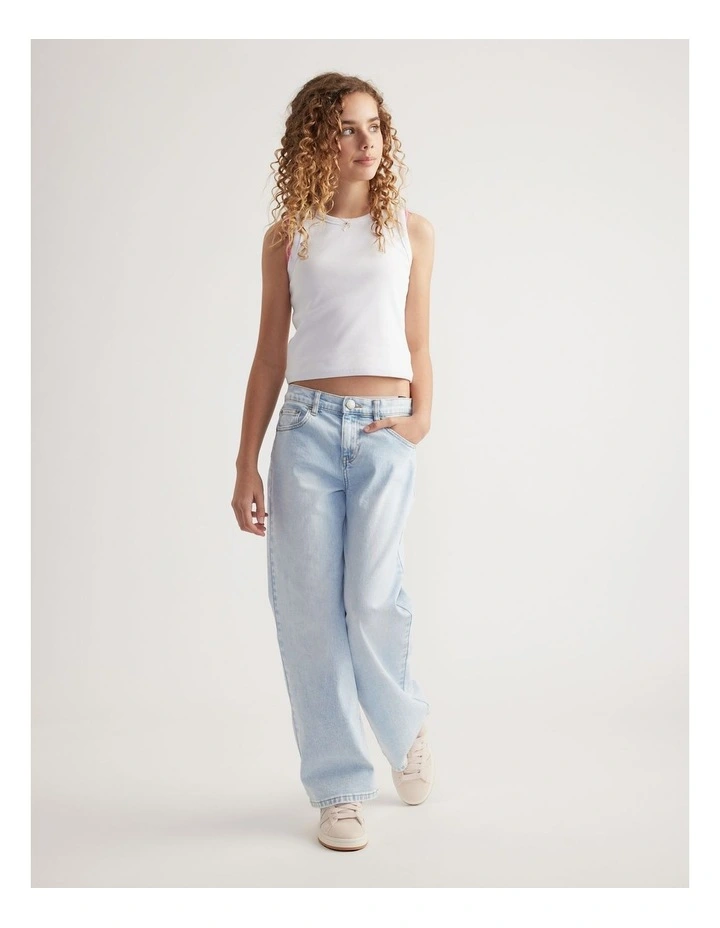 Gigi Baggy Fit Jean in Byron Blue image 4