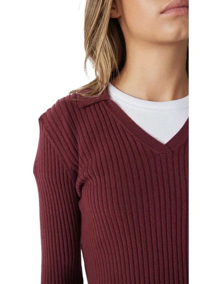 Abbey Collared Knit image 3