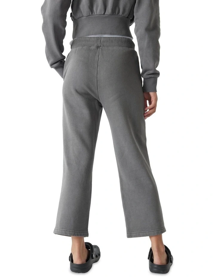 Girls Wide Leg Trackpant in Grey image 3