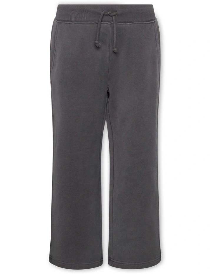 Girls Wide Leg Trackpant in Grey image 5