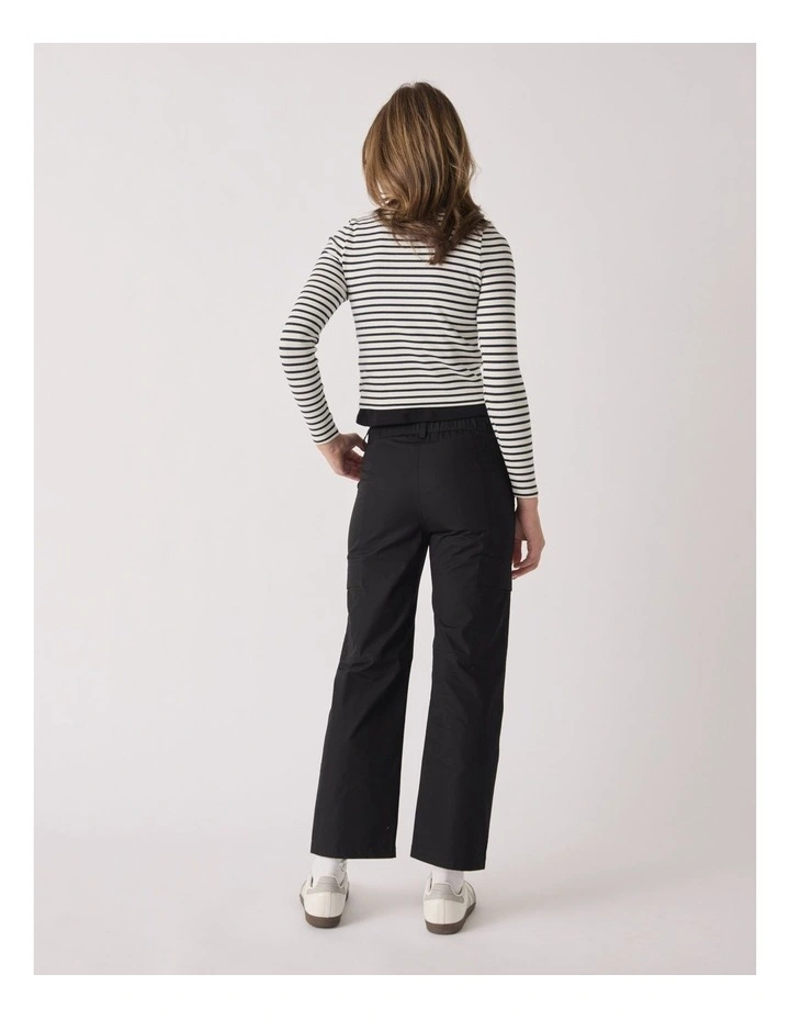 Demi Cargo Pant in Black image 2