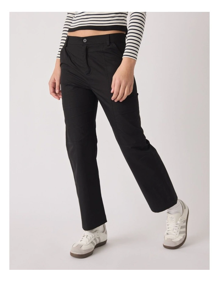 Demi Cargo Pant in Black image 3