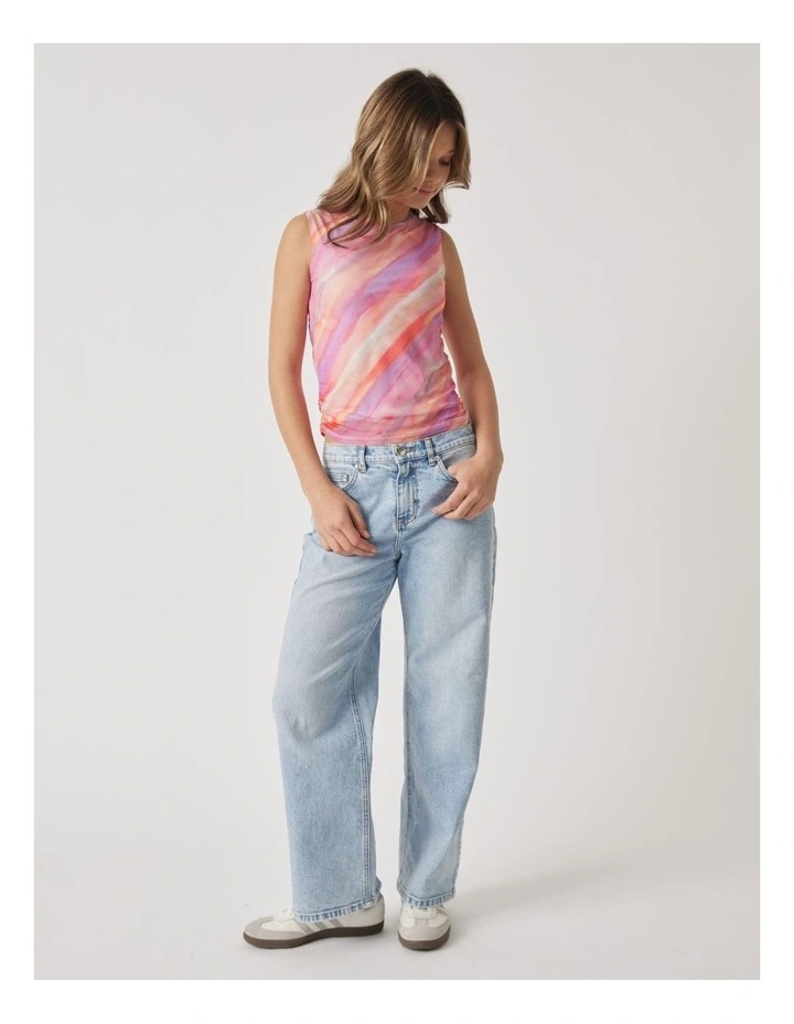 Nora Mesh Tank in Multi image 1