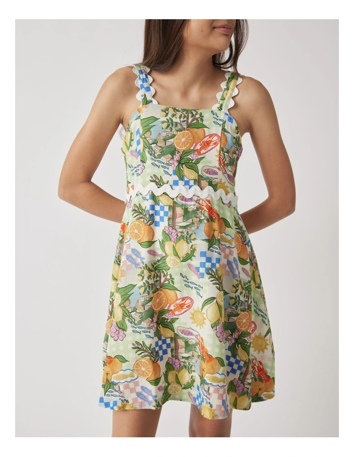 Charlie Strappy Dress in Summer Vacay image 3