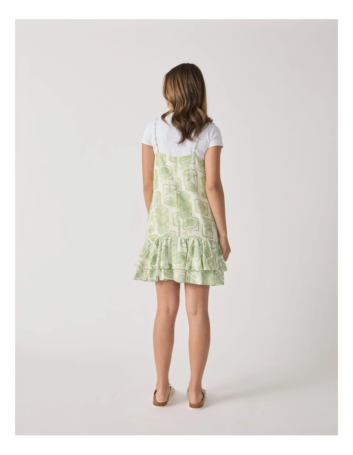 Ashley Tie Waist Dress (6-16 Years) in Multi image 2